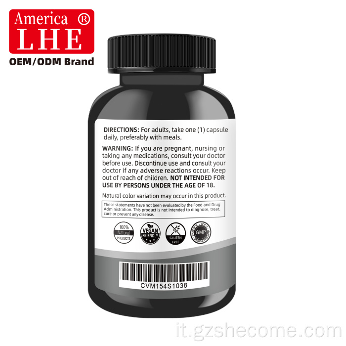 Shecome Black Maca Boost Energy Pillole per l'ingrandimento del pene